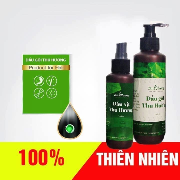⚡HÀNG CHÍNH HÃNG⚡ Bộ dầu gội trị rụng tóc, bạc tóc Thu Hương | BigBuy360 - bigbuy360.vn