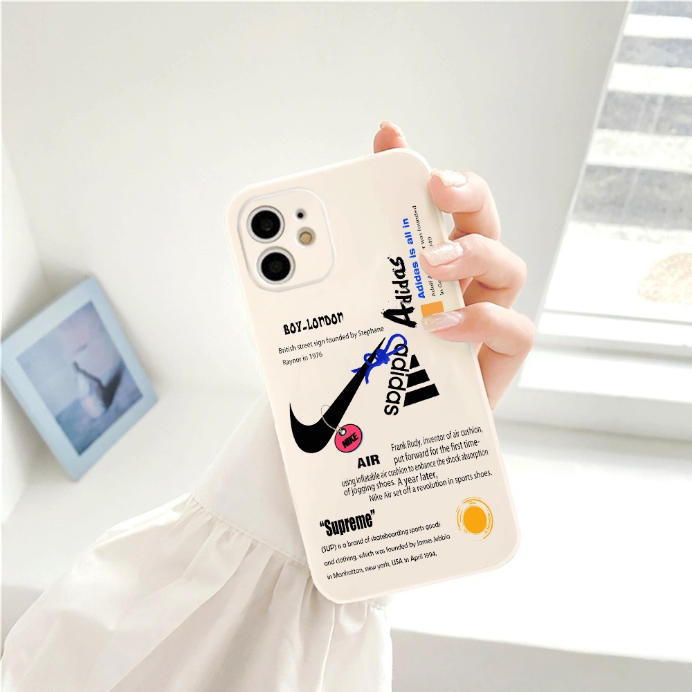 Ốp Lưng Iphone Cạnh Vuông A.di.das london, BVC , BVC Iph6/6plus/6s/6splus/7/7plus/8/8plus/x/xs/11/12/13/pro/promax