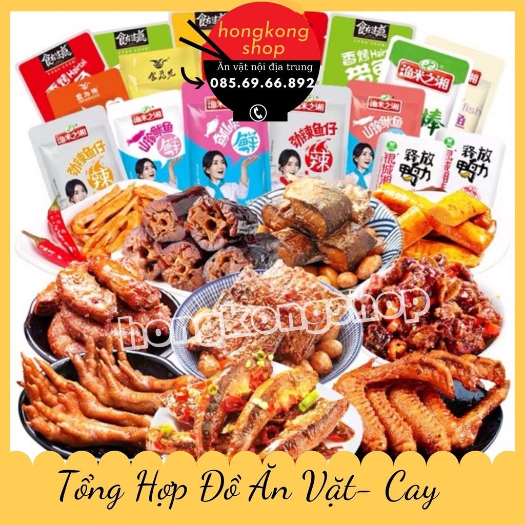 SET ĂN VẶT 20 món - Đồ ăn vặt nội địa