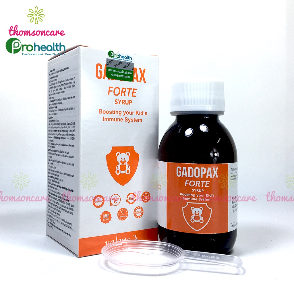 Tăng sức đề kháng cho bé từ Gadopax Forte, GS Imunostim Junior, Broncamil Bimbi, Golanil junior giúp trẻ giảm ốm vặt