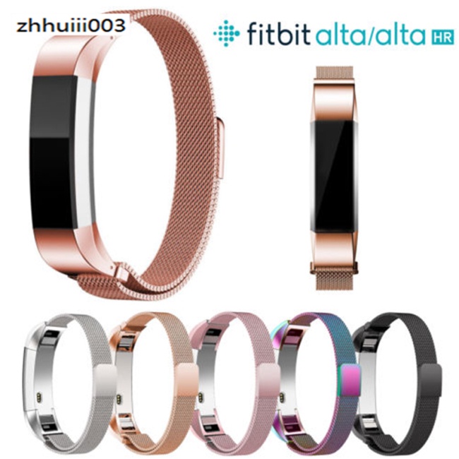 Dây Đeo Inox Nam Châm Cho Đồng Hồ Thông Minh Fitbit Alta/Alta HR