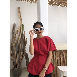 [AT MODA DE LITA] Áo Cánh Dơi Nhấn Eo.