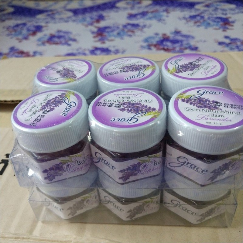 Dầu Cù Là Giúp Ngủ Ngon Grace Skin Nourishing Balm Lavender Thái Lan