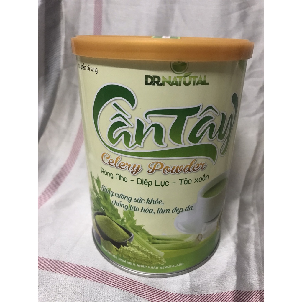Sữa Bột Cần Tây Rong Nho, Diệp Lục, Tảo Xoắn Organic Nguyên Chất 100%. Bột cần tây Organic