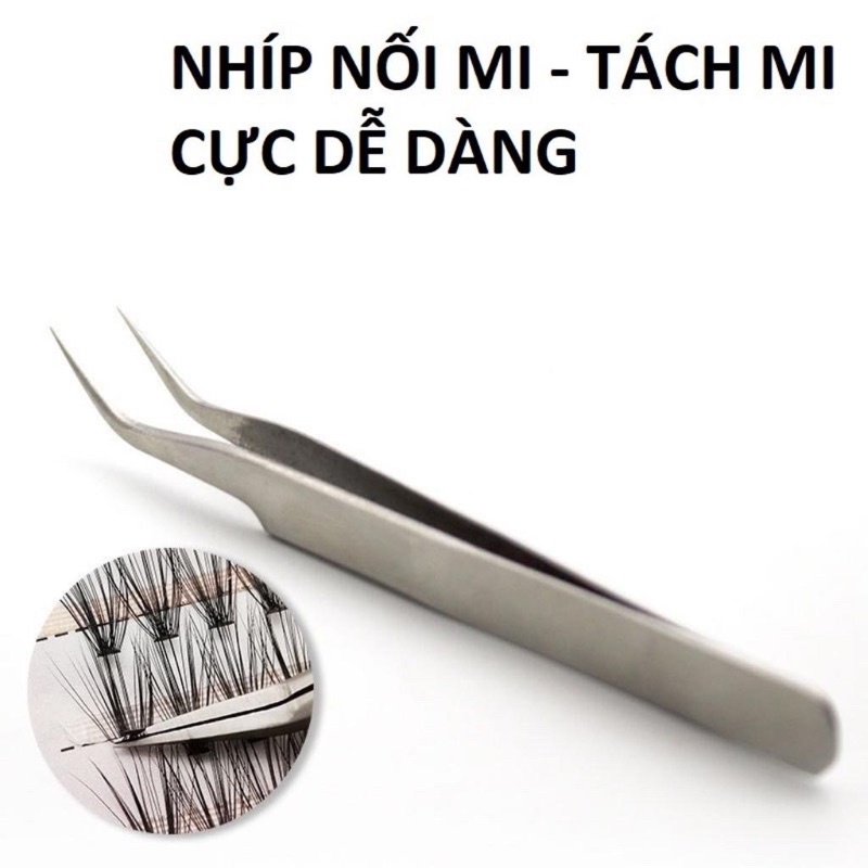 Nhíp Nối Mi - Tách Lông Mi Vetus Dụng Cụ Nối Mi Bằng Thép Không Gỉ