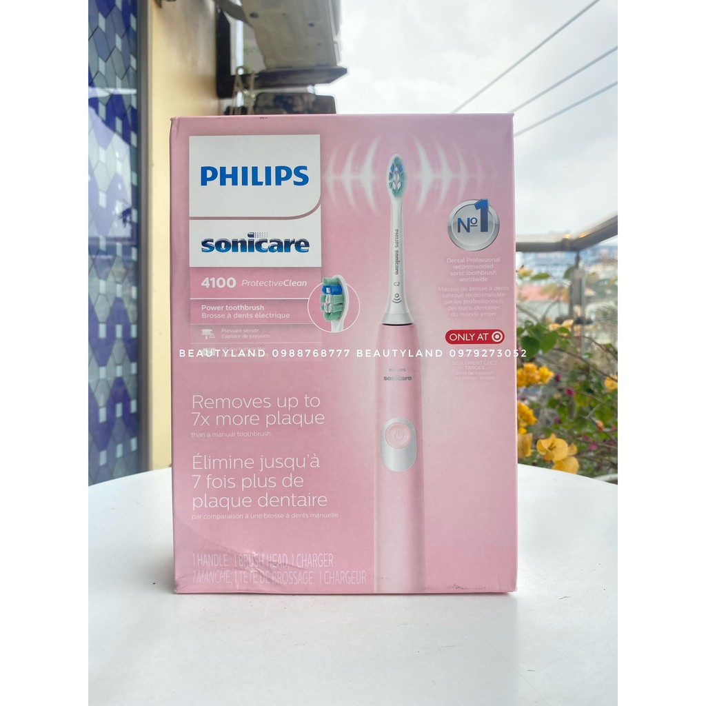 Bàn Chải Điện Philips Sonicare 4100 - Hàng chính hãng