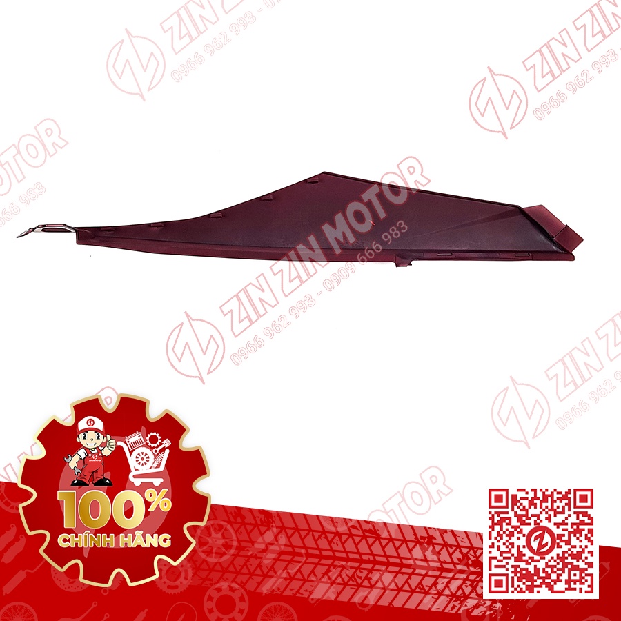 Ốp sườn bụng sau Satria Fi Raider Fi phải đỏ nhám 47111-12K00-YUL chính hãng Suzuki
