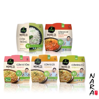 Cơm ăn liền Bibigo Hàn Quốc hộp 160gr (5 vị)