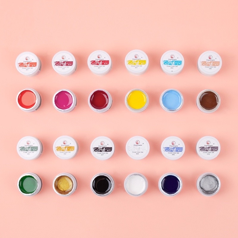 Set gel vẽ Fengshangmei chính hãng - Gel vẽ Nails 12 màu chuyên dụng MaiAnhNails