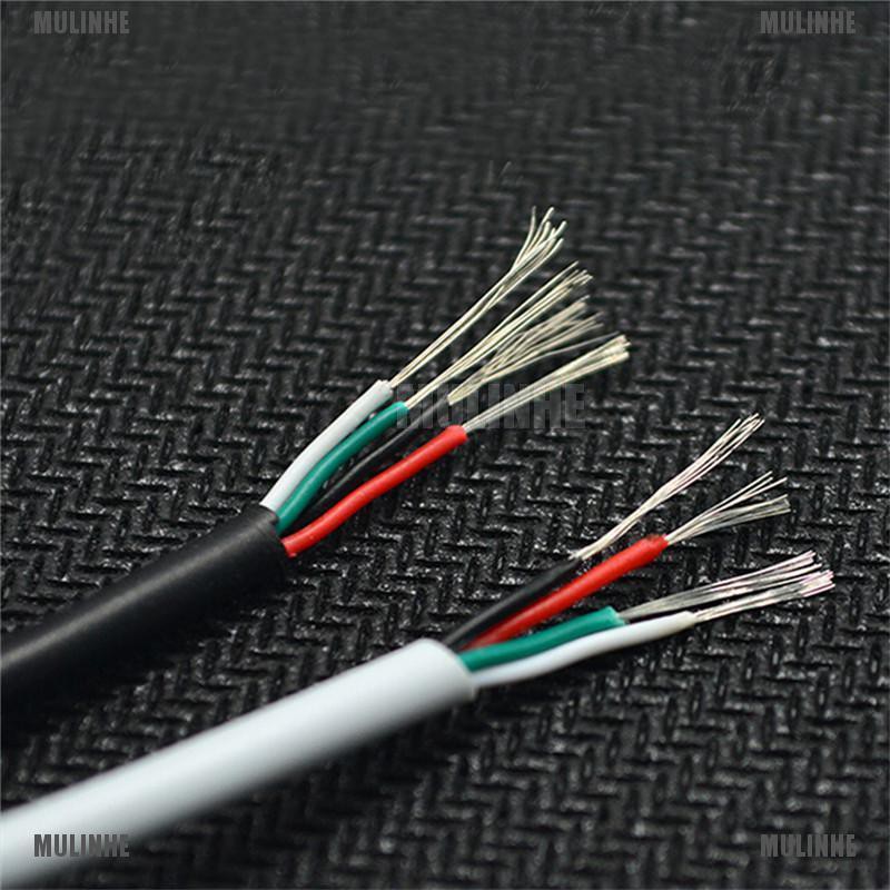 Dây Cáp Âm Thanh 1M Dia 3mm 4 Lõi Chất Lượng Cao