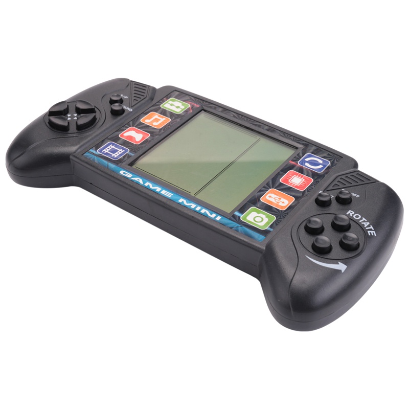 Pocket handheld video game console 3.5 inch lcd mini portable brick game player with built-in 23 + 26 games