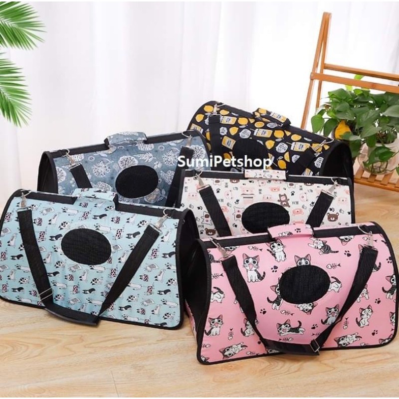 [Mã PET50K giảm Giảm 10% - Tối đa 50K đơn từ 250K] Túi xách , lồng vận chuyển chó mèo cao cấp size L