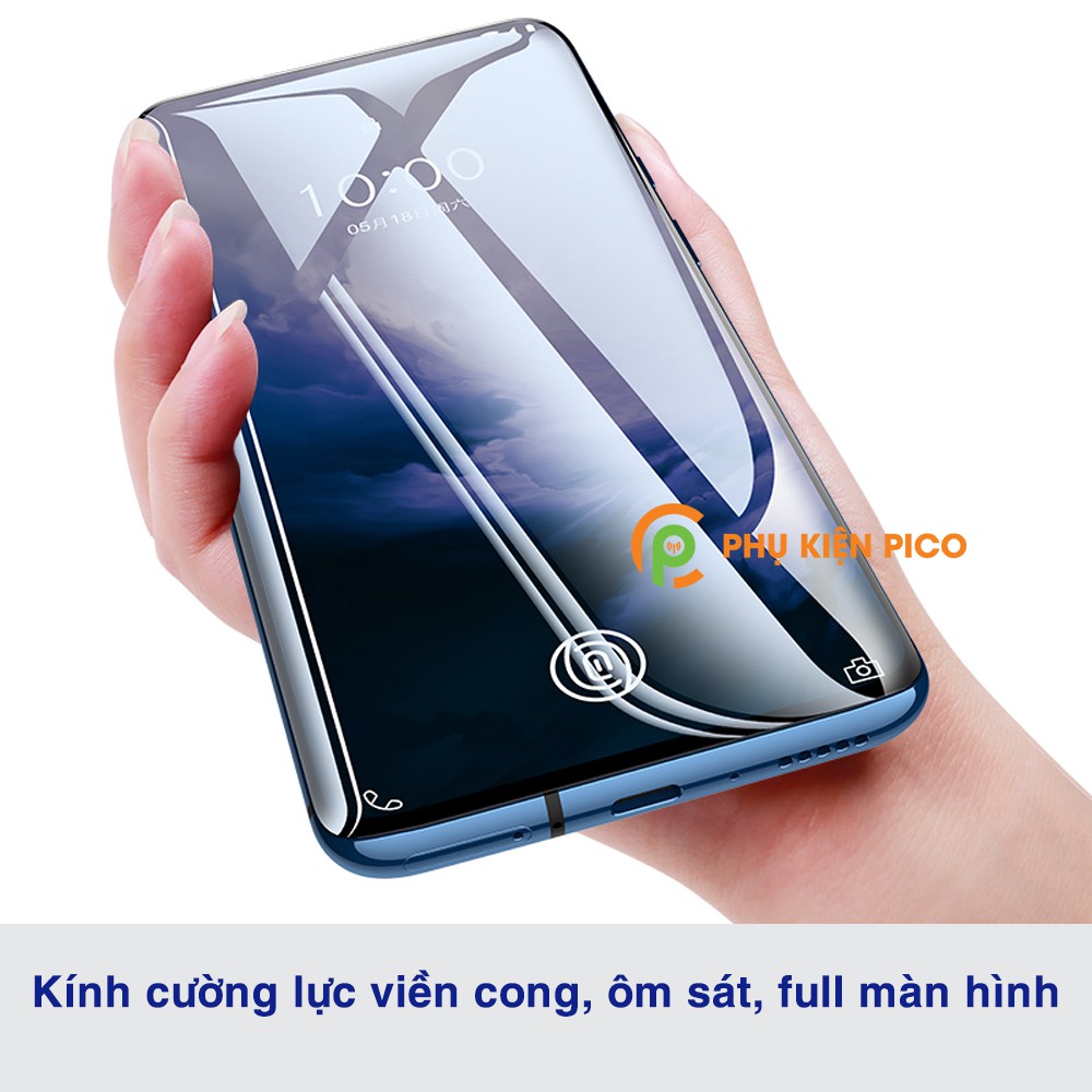 Kính cường lực Oneplus 7 Pro full màn nhận vân tay màn hình chính hãng T-Max - Dán dán mình Oneplus 7 Pro