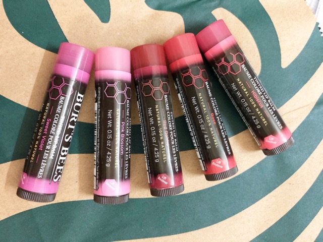 🌈Son dưỡng có màu BURT'S BEES Tinted Lip Balm - 100% thiên nhiên tuyệt đối 🌈 | BigBuy360 - bigbuy360.vn