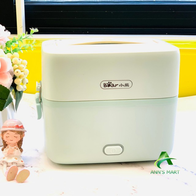 Hộp Cơm Cắm Điện Giữ Nhiệt Văn Phòng Bear, Nấu Cơm Được, Tiện Dụng, Thông Minh