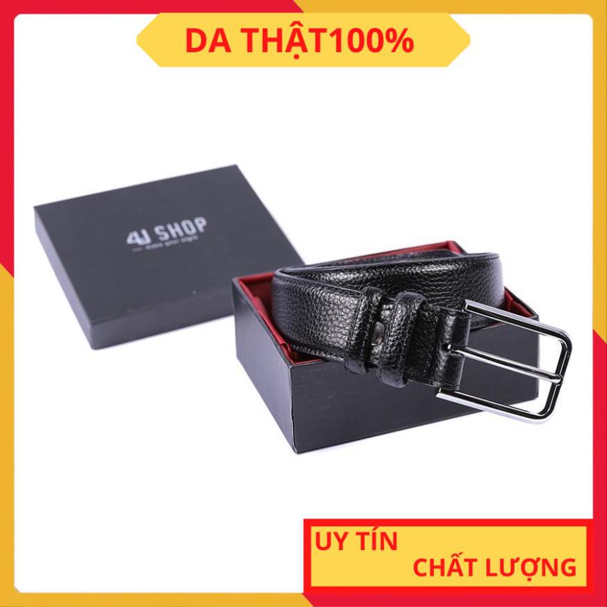 Thắt Lưng Nam Da Bò  Vân Miu Sang Trọng T228T33 da thật 100%