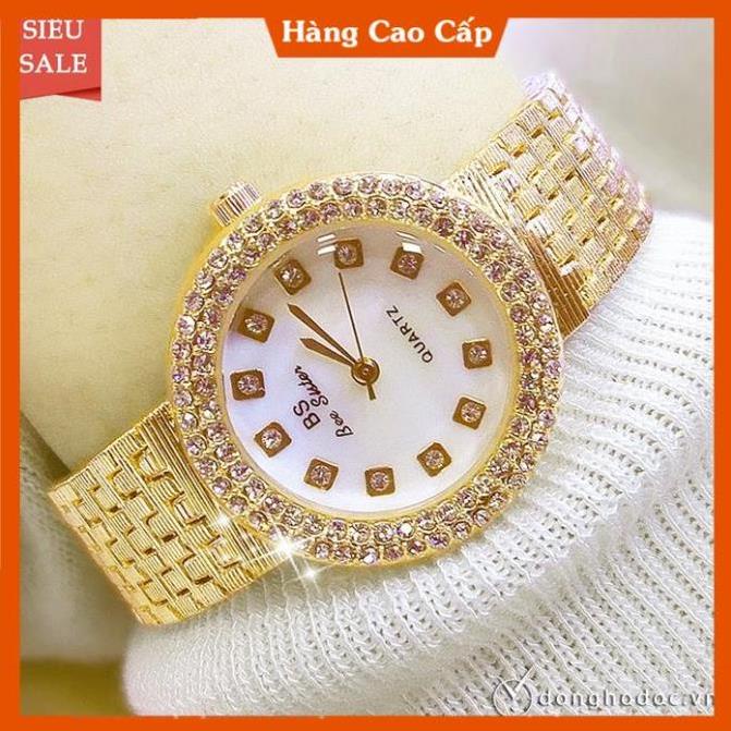 Đồng hồ nữ BS BEE SISTER ROSIA Mặt Xà Cừ Sang Trọng - Tặng Kèm Pin ĐH Dự Phòng