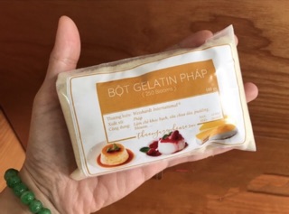 Bột Gelatin Pháp 100gr
