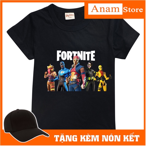 Áo thun cho bé fortine 1 đủ size đủ màu Anam Store