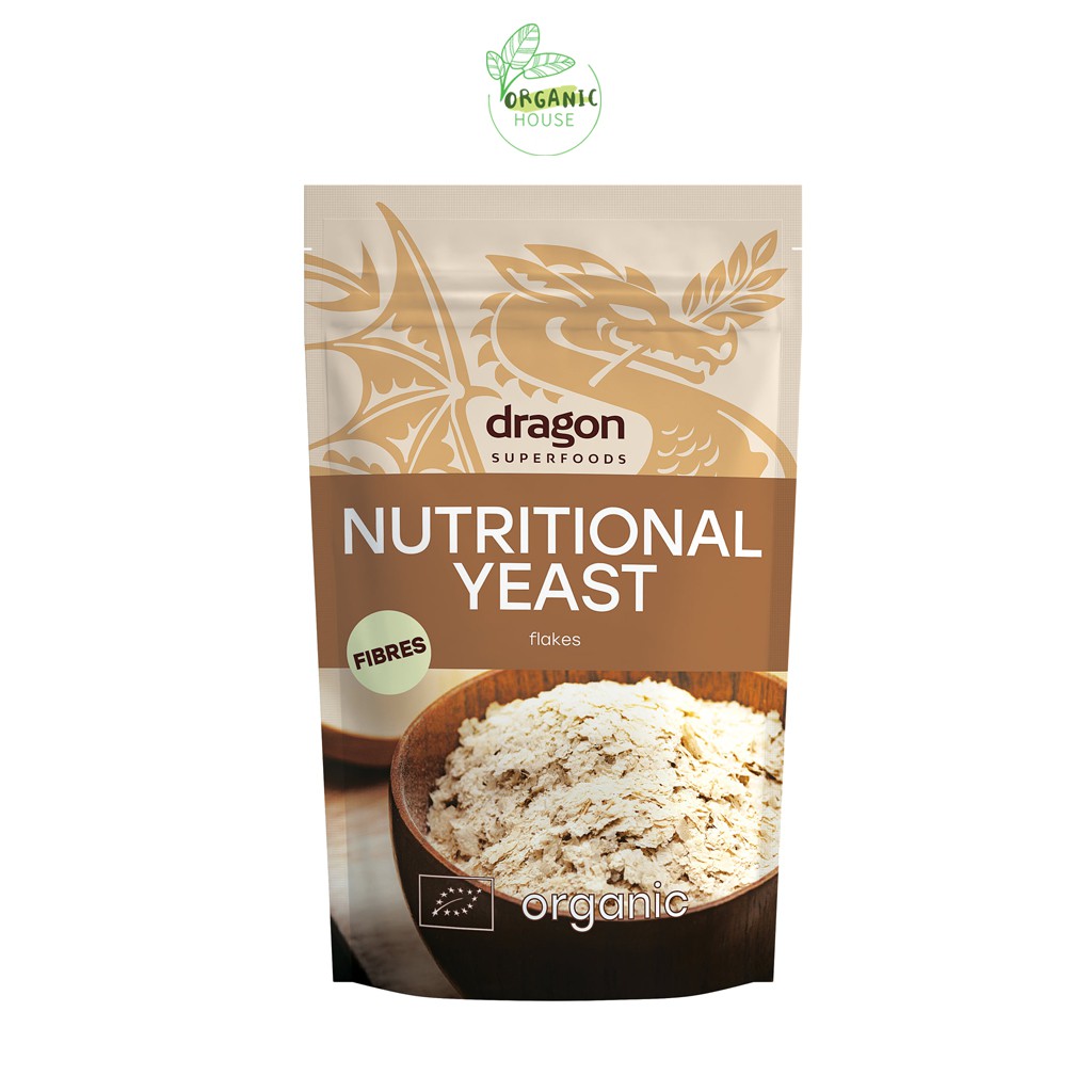 Men dinh dưỡng hữu cơ 100g Dragon Superfoods Nutritional Yeast