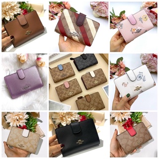 ‼️Rẻ nhất Shopee‼️Ví Coach Medium corner zip