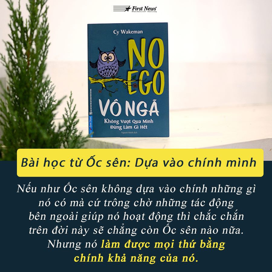 Sách Vô Ngã (No Ego) - First News - FIN
