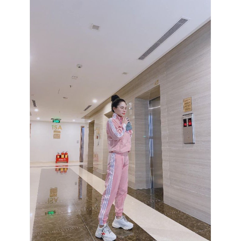 Bộ chất gió màu Pink siêu đẹp