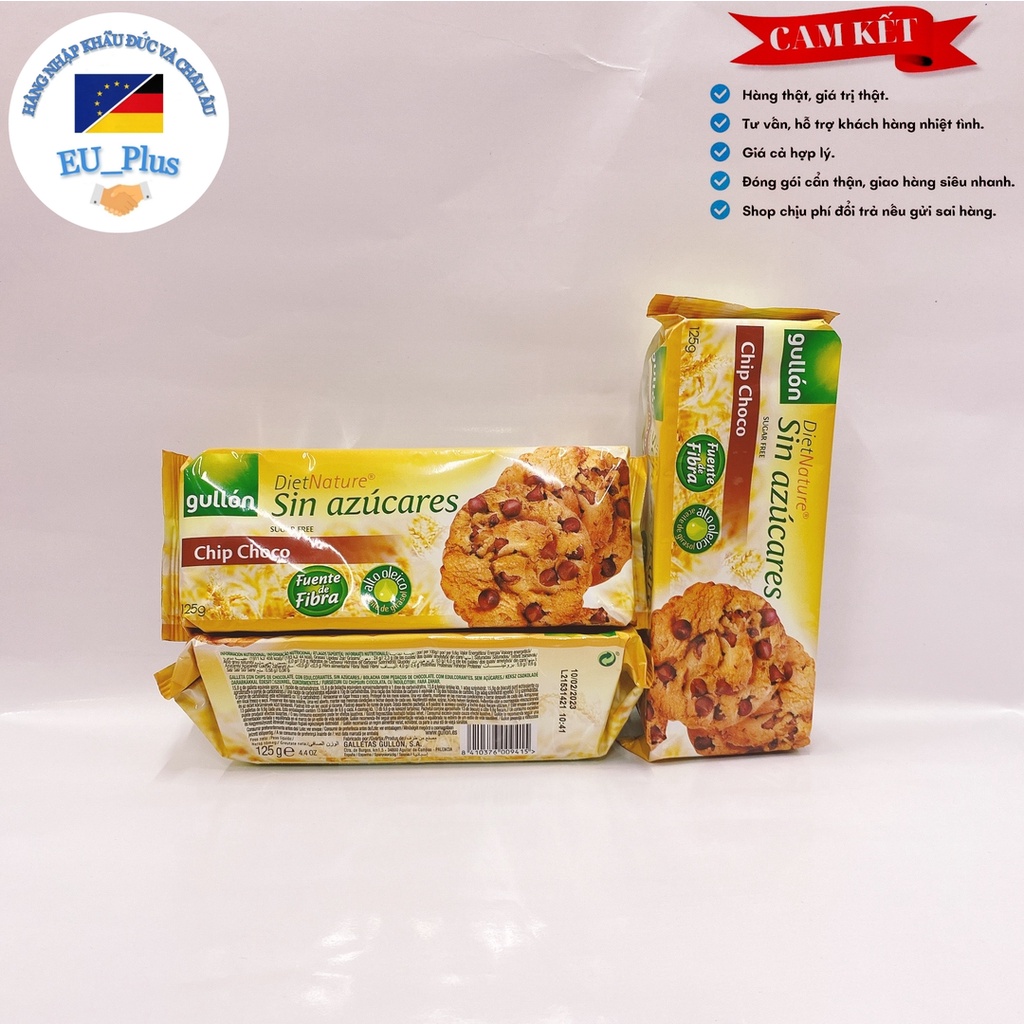Bánh Gullon Cookies Socola ăn kiêng 125G - Tây Ban Nha