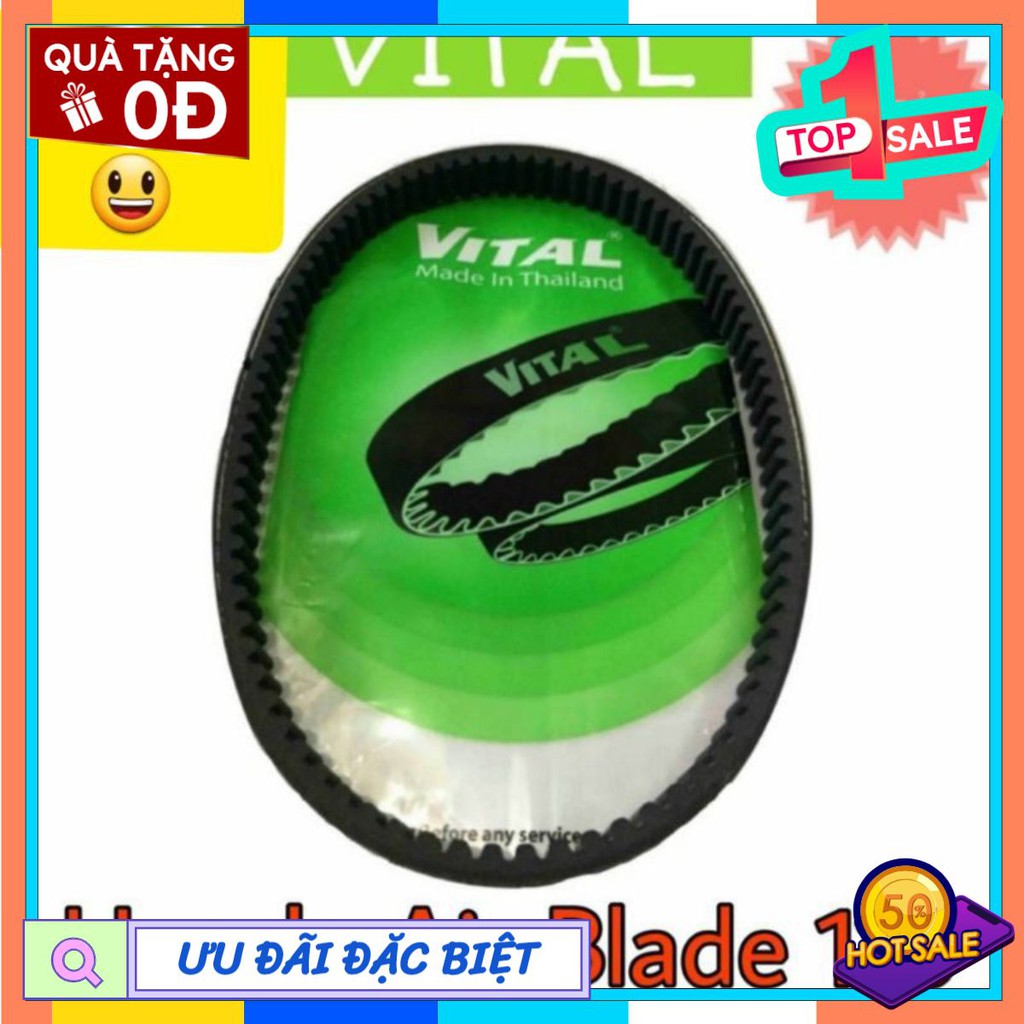 Sale - Dây curoa, đai Airblade 110, Click 110 hãng Vital Thái Lan - Hỗ trợ tư vấn chọn sản phẩm - Giá tốt