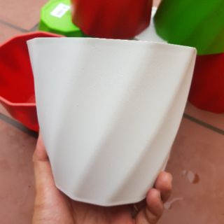 Com bo 10 Chậu nhựa xoắn