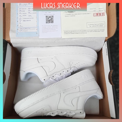 Giày_Nike, Giày Nike_AF1 Trắng Hàng Cao Cấp Full Bill Box