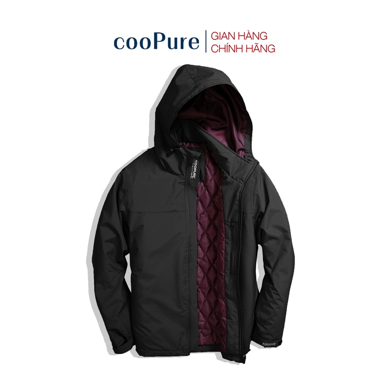 [cooPure] Áo khoác Parka cooPure, áo khoác 3 lớp trần bông, chống nước 100% NO.6104