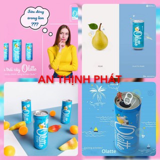 Nước trái cây tươi olatte vị lê 240ml nhập khẩu
