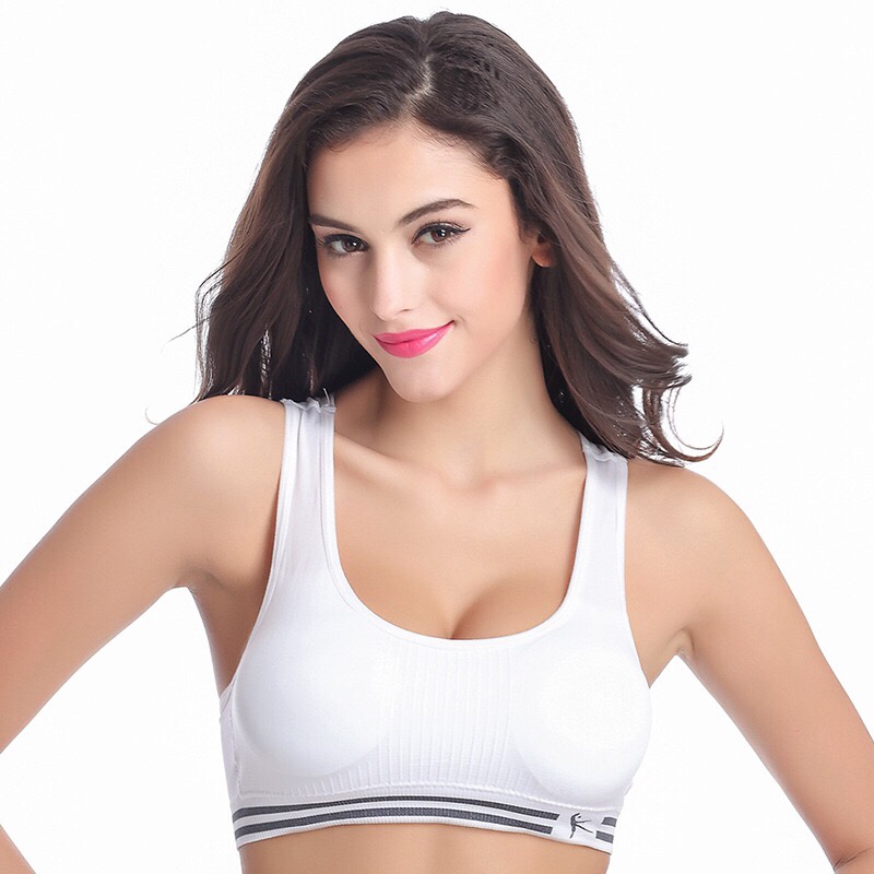Áo bra tập Gym Yoga Aerobic vải thun dầy dặn, mặc tôn dáng nâng ngực, co giãn thoải mái, thấm hút mồ hôi A11