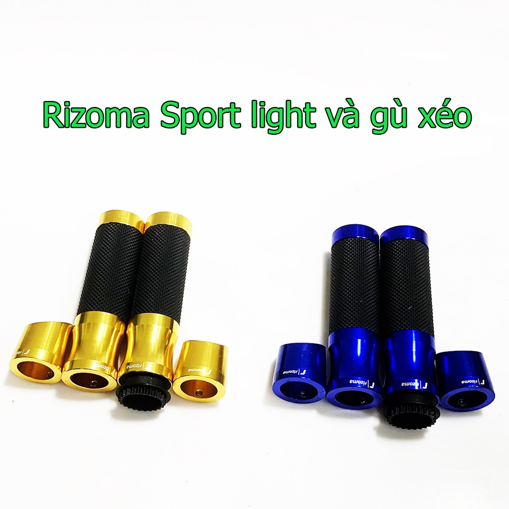 Combo Tay Nắm Rizoma Sport Light và Gù Hàng Cao Cấp Dùng SH Và Exciter