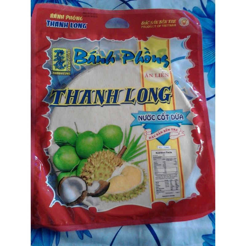 Bánh phồng sữa Thanh Long đặc biệt