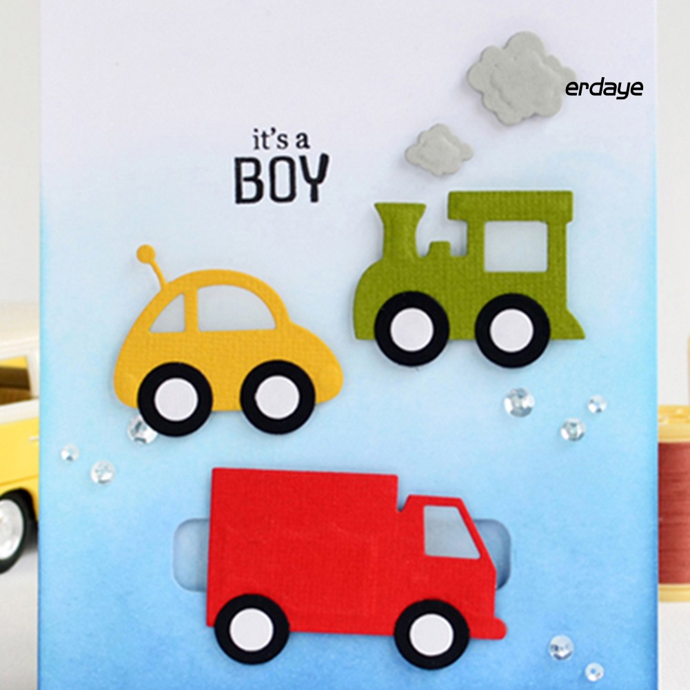 Khuôn cắt giấy kim loại hình xe hơi và xe tải độc đáo chất lượng cao