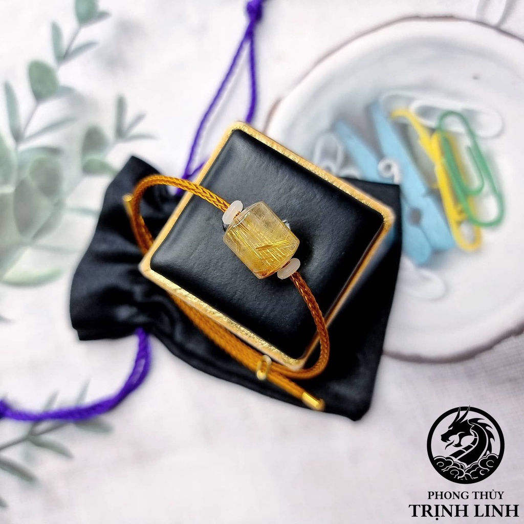 VÒNG TAY LU THỐNG T.ANH T.Ó.C VÀNG CHANH