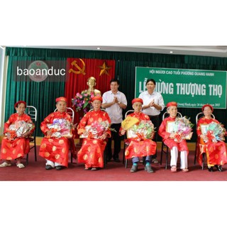 Bộ thượng thọ 3 món áo quần khăn xếp hoặc mấn