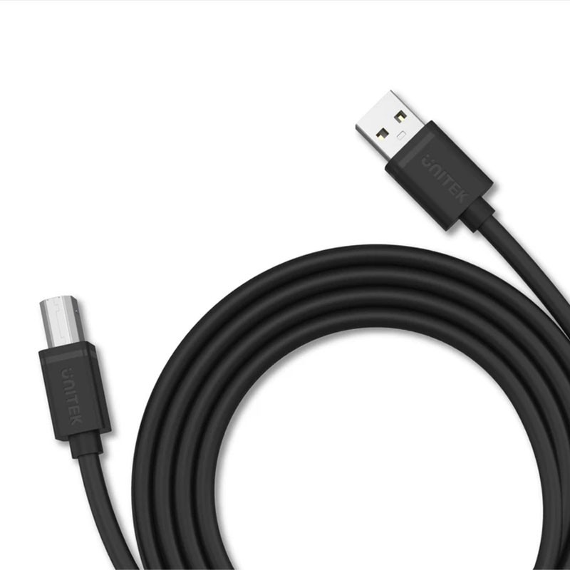 Cáp USB máy in 1M8 - 3M - 5M - 10M Unitek chống nhiễu