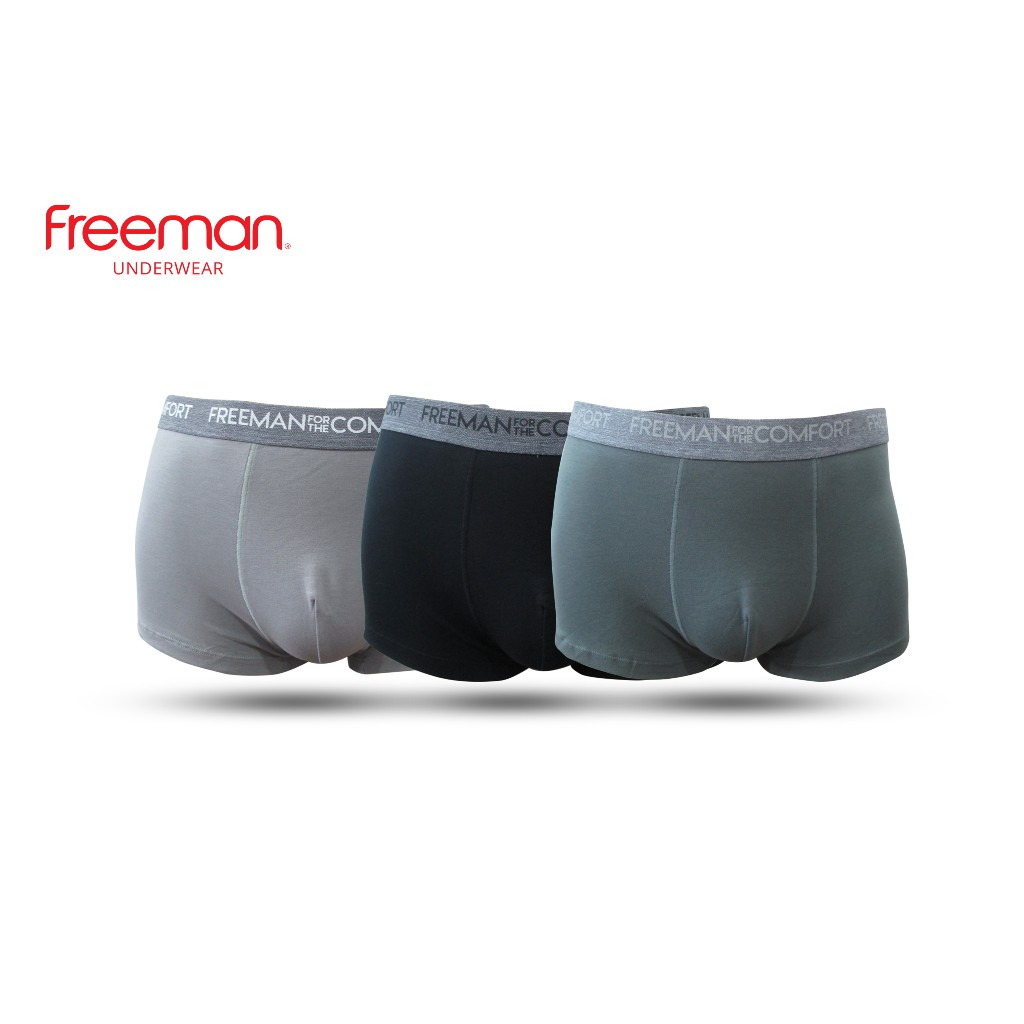 [Mã FAMALLT5 giảm 15% đơn 150K] [FREEMAN] Combo 3 quần boxer nam 520