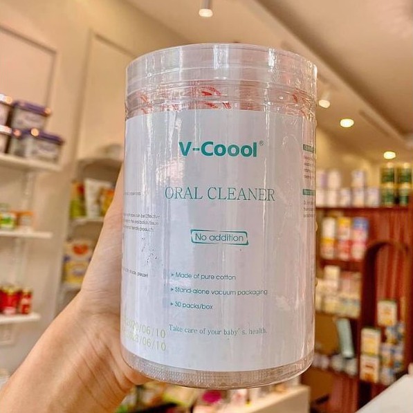 ⚡ Rơ lưỡi V-Cool siêu mềm cho bé (Vcoool hộp 30 chiếc)