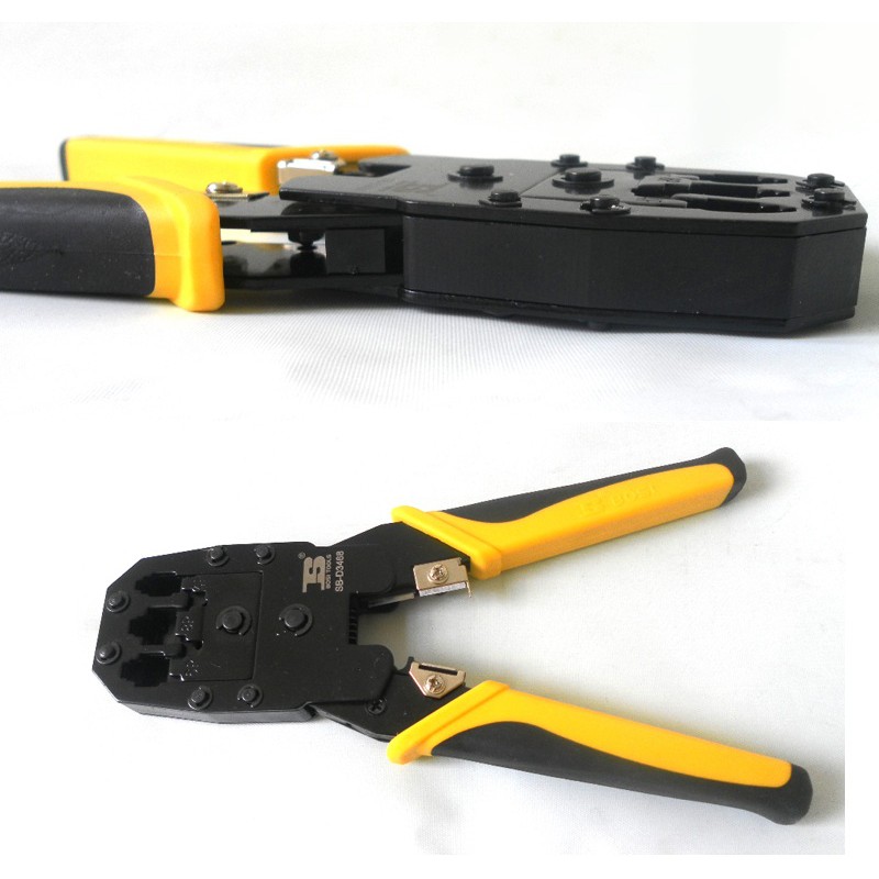 Kìm Nhấn Mạng Bosi Tool BS433468 4P / 6P / 8P