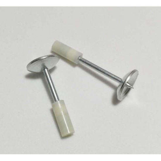 Đinh vít bê tông ty trần thạch cao tiêu âm mũ tròn ghim tường d32 để cố định dùng cho máy bắn ty (100psc)