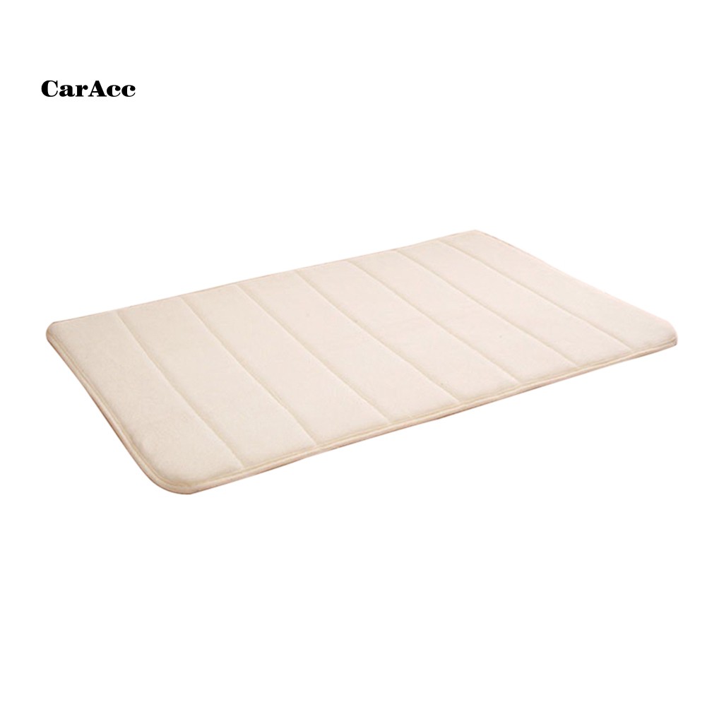 CARA_Thick Memory Foam Spa Bathroom Shower Mat Carpet Non-slip Rug Non-slip Floormat