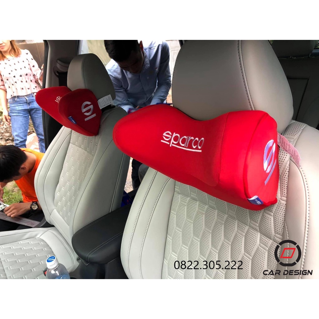 Gối Tựa Đầu Sparco Mẫu Chữ U Thể Thao - Hàng Chính Hãng