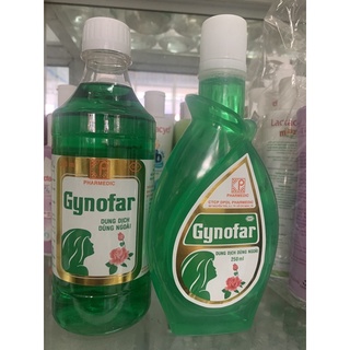 Gynofar- Dung dịch vệ sinh - chăm sóc sức khỏe ( chai 500ml, 250ml)