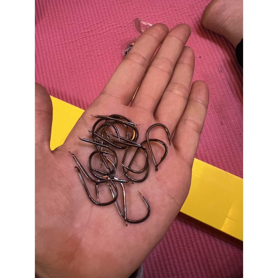 Lưỡi câu đài LIU YU 501 có ngạnh lưỡi YISHINI siêu bén hộp 50 lưỡi