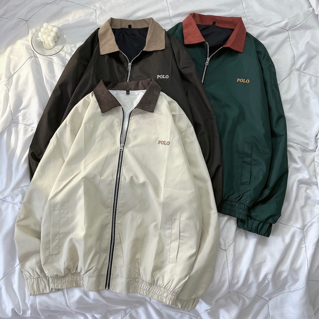 áo khoác dù thêu POLO ( ảnh thật tại shop)