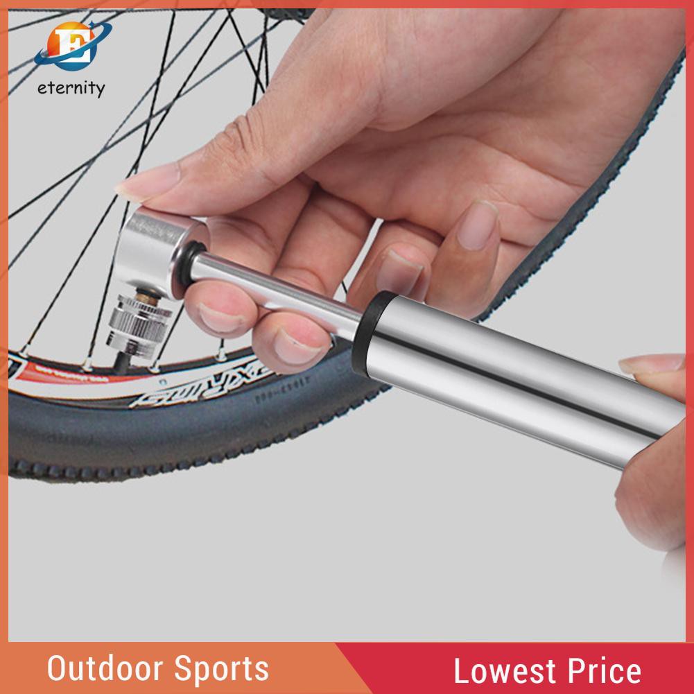 ❤Eternity❤Professional Manual Bicycle Pump Mini Portable Air Pump Basketball Cycling Tire Inflator❤